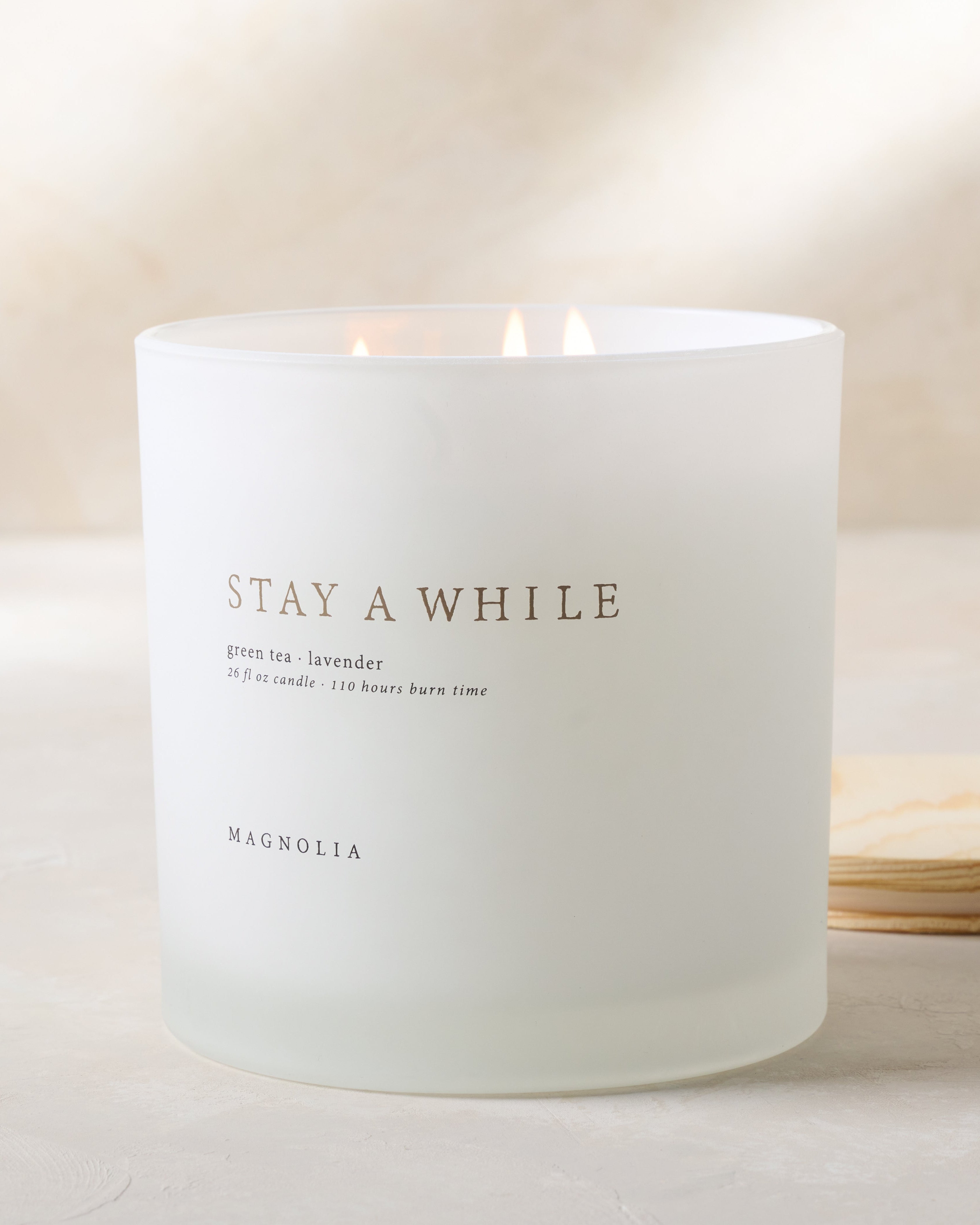Magnolia Stay a While Candle