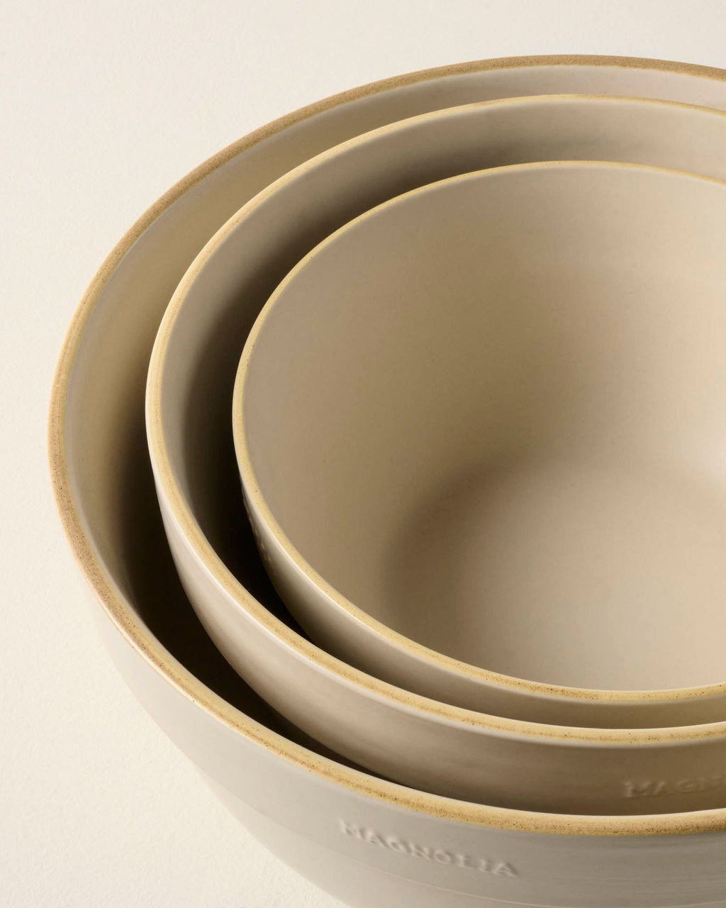 Set of Vintage-Inspired Mixing Bowls
