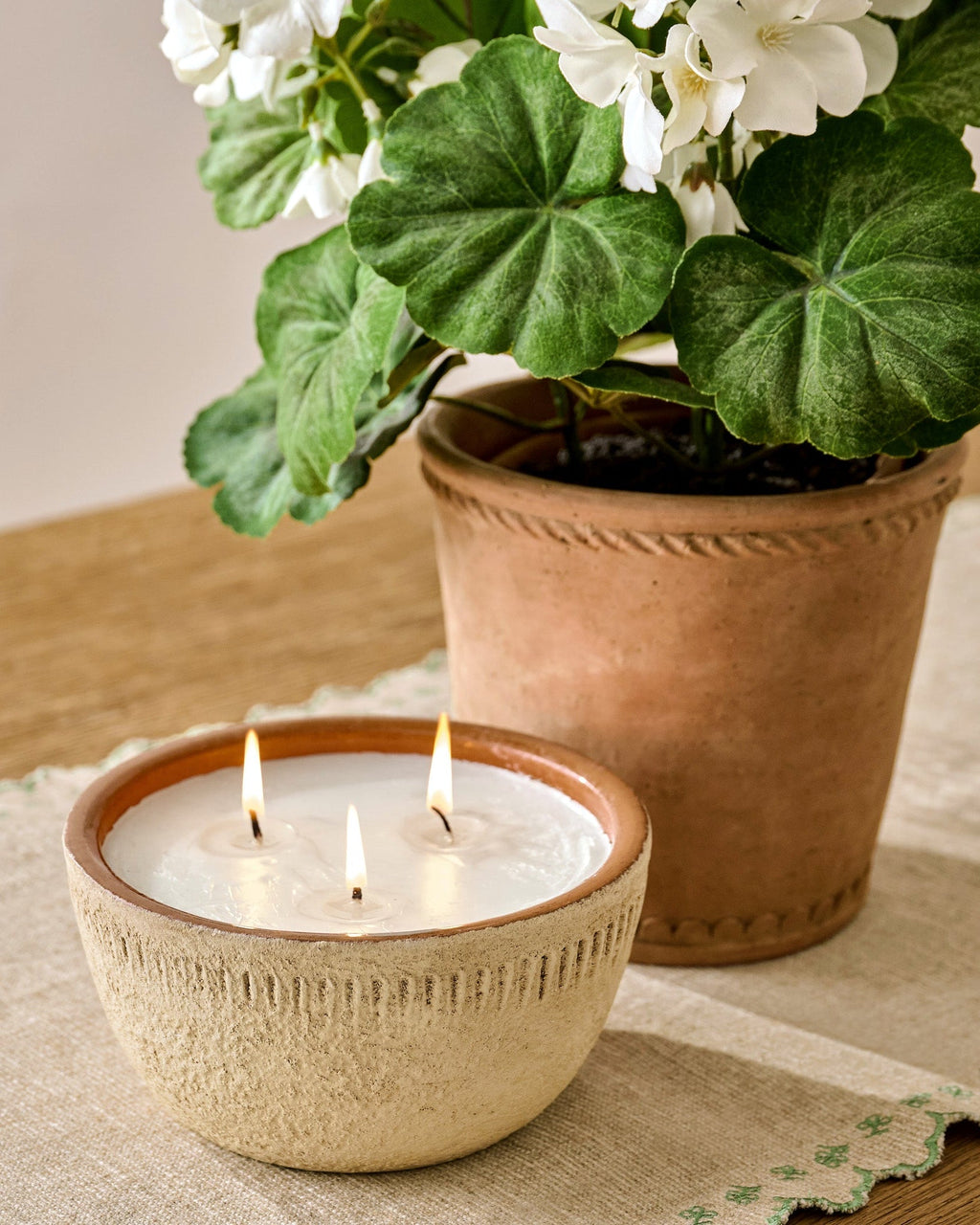 Magnolia Daybreak Rustic Bowl Candle