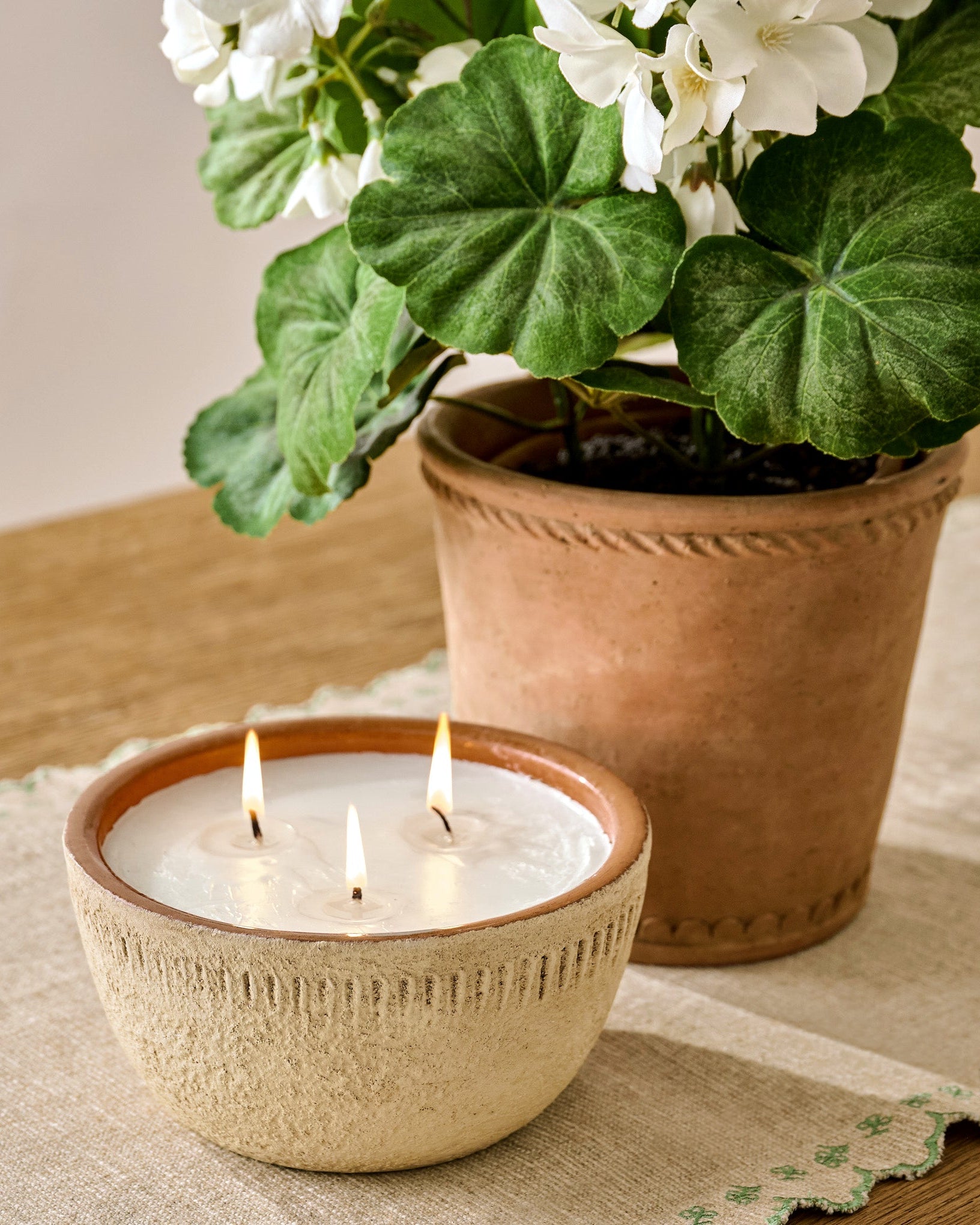 Magnolia Daybreak Rustic Bowl Candle