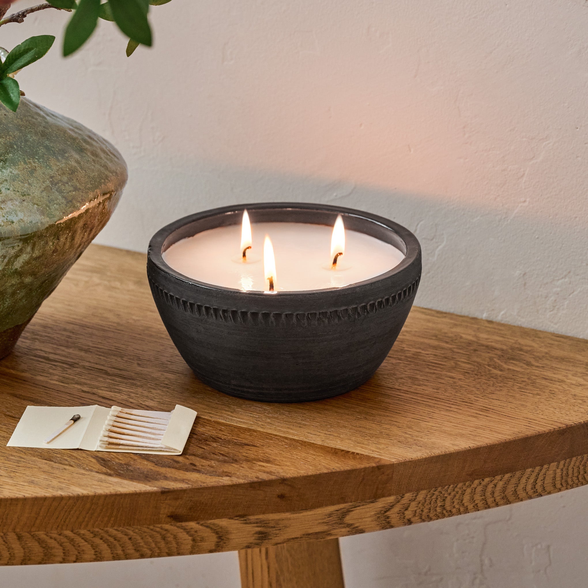 Magnolia Gathered Rustic Bowl Candle